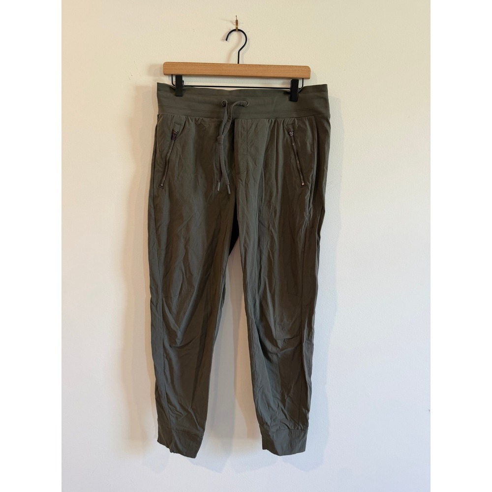 Athleta Trekkie North Jogger Green Hiking Pants Womens 10